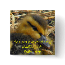 Baby Duck - Innocence Button