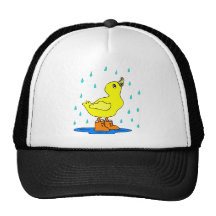 Baby duck mesh hat