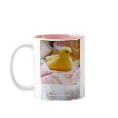 Baby Duckling Mug / Coffee Cup by LittleWhiteDuck