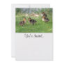 Baby Ducks Photo Custom Invites