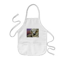 Baby eagle owl apron