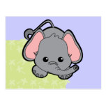 Baby Elephant Cutie Post Card