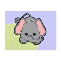Baby Elephant Cutie Post Card