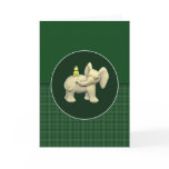 Baby Elephant & Frog Greeting Card