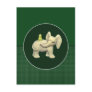 Baby Elephant & Frog Postcard
