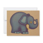 baby elephant invitations