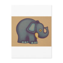 baby elephant postcards