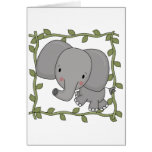 Baby Elephant Tshirts and Gifts Greeting Cards