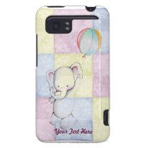Baby Elephant With Balloon HTC Vivid Tough Case HTC Vivid Cover