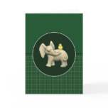 Baby Elephant & Yellow Duck Greeting Card