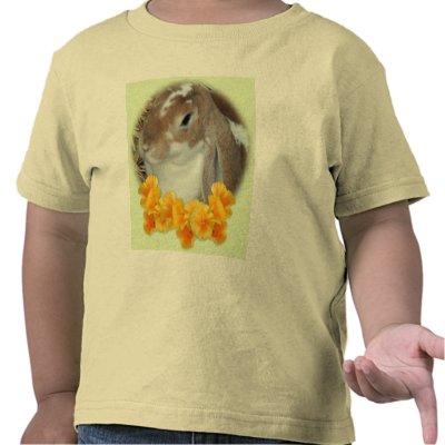 Baby Face  Bunny Tee Shirt by rairfnd