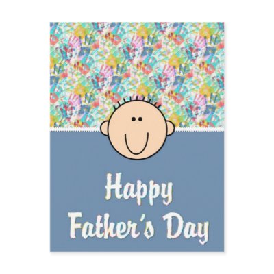 Baby Face D1 - Happy Father's Day Postcards by mrssocolov2