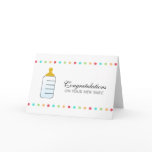 Baby Feeding Bottle cards