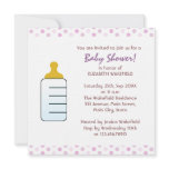 Baby Feeding Bottle invitations