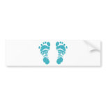baby feet autoaufkleber