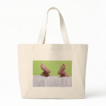 Baby feet tote bags