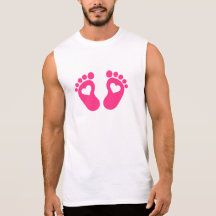 Baby feet hearts shirts