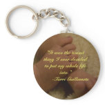 baby feet keychain