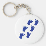 Baby feet keychain