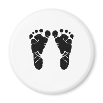 Baby Feet Fridge Magnets