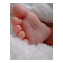 Baby Feet Post Card
