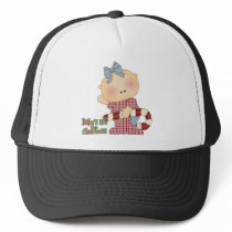 baby first christmas baby girl hat