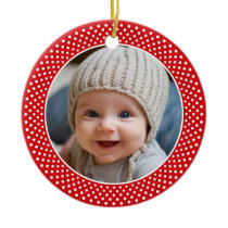 Baby' First Christmas - PHOTO FRAME Ornament