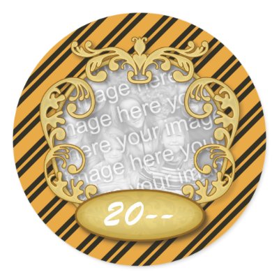Baby First Christmas Tiger Stripes by OrangeBirdDesigns