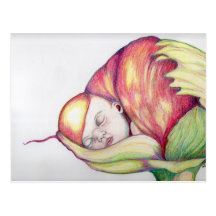 Baby Flowers Post Card