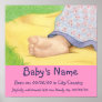 Baby Foot Keepsake Poster