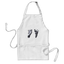 Baby Footprints Aprons