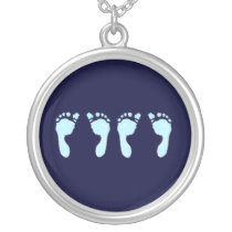 Baby Footprints (Boy Twins)