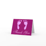Baby Footprints (Girl) cards
