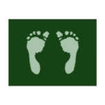 Baby Footprints (Green)
