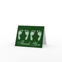 Baby Footprints (Green Twins)
