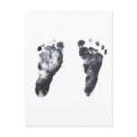 Baby Footprints Postcards