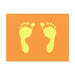 Baby Footprints (Yellow)