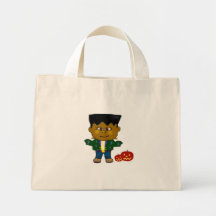 Baby Frankenstein Halloween Candy Bag
