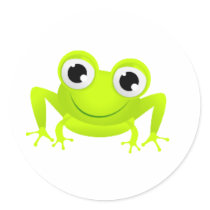 Baby Frog Sticker