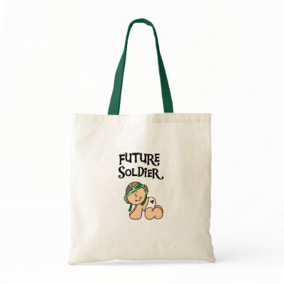 Baby Future Soldier Canvas Bags by toddlersplace