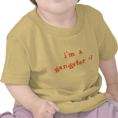 baby gangster. t shirt by 1225901
