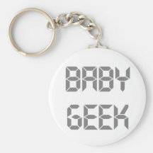Baby Geek Keychain