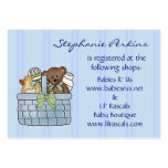 Baby Gift Basket Registry Cards Business Card Templates