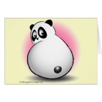 Baby gigglePanda Greeting Cards