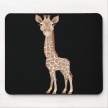 Baby Giraffe Mouse Mats