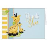 Baby Giraffe Thank You Card