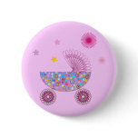Baby Girl A2 Pinback Button