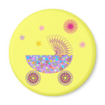 Baby Girl A2 Magnets