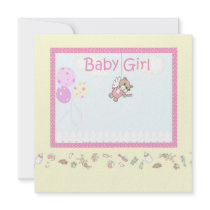 Baby Girl Announcement