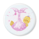 Baby Girl Arrival magnets